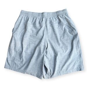 Lululemon Men’s Pace Breaker Shorts Large Gray Athletic Running Gym Workout